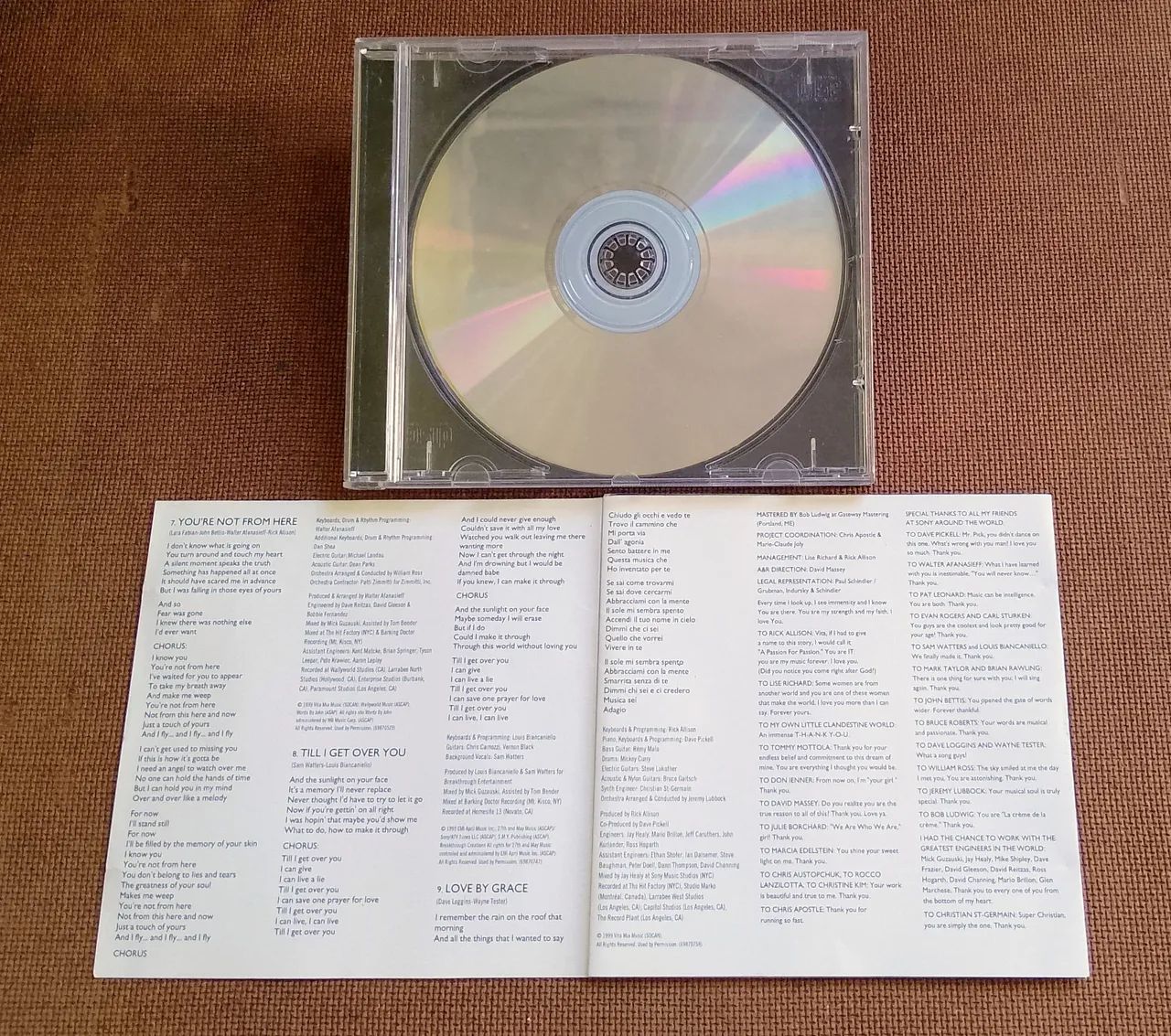 Cd Lara Fabian - Adagio/2000/Ed. Nacional/Excelente  - Foto 3