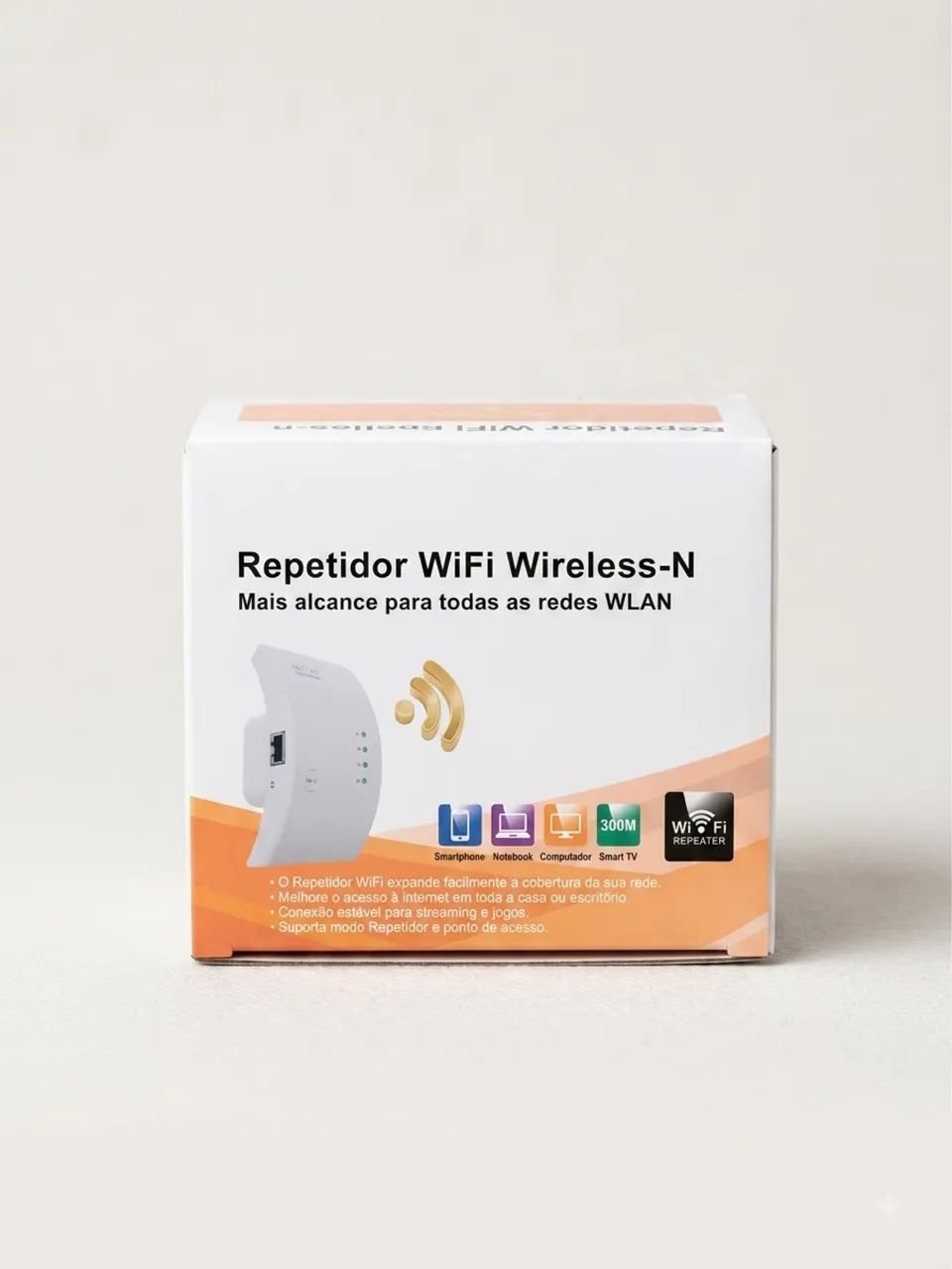 Repetidor E Amplificador De Sinal Wi-Fi 300M Wireless-N