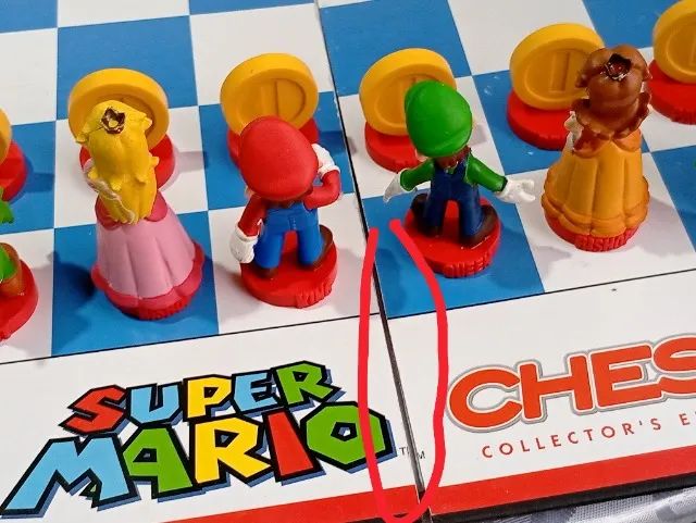 XADREZ SUPER MARIO CHESS COLLECTOR EDITION NINTENDO 2010 - Foto 5