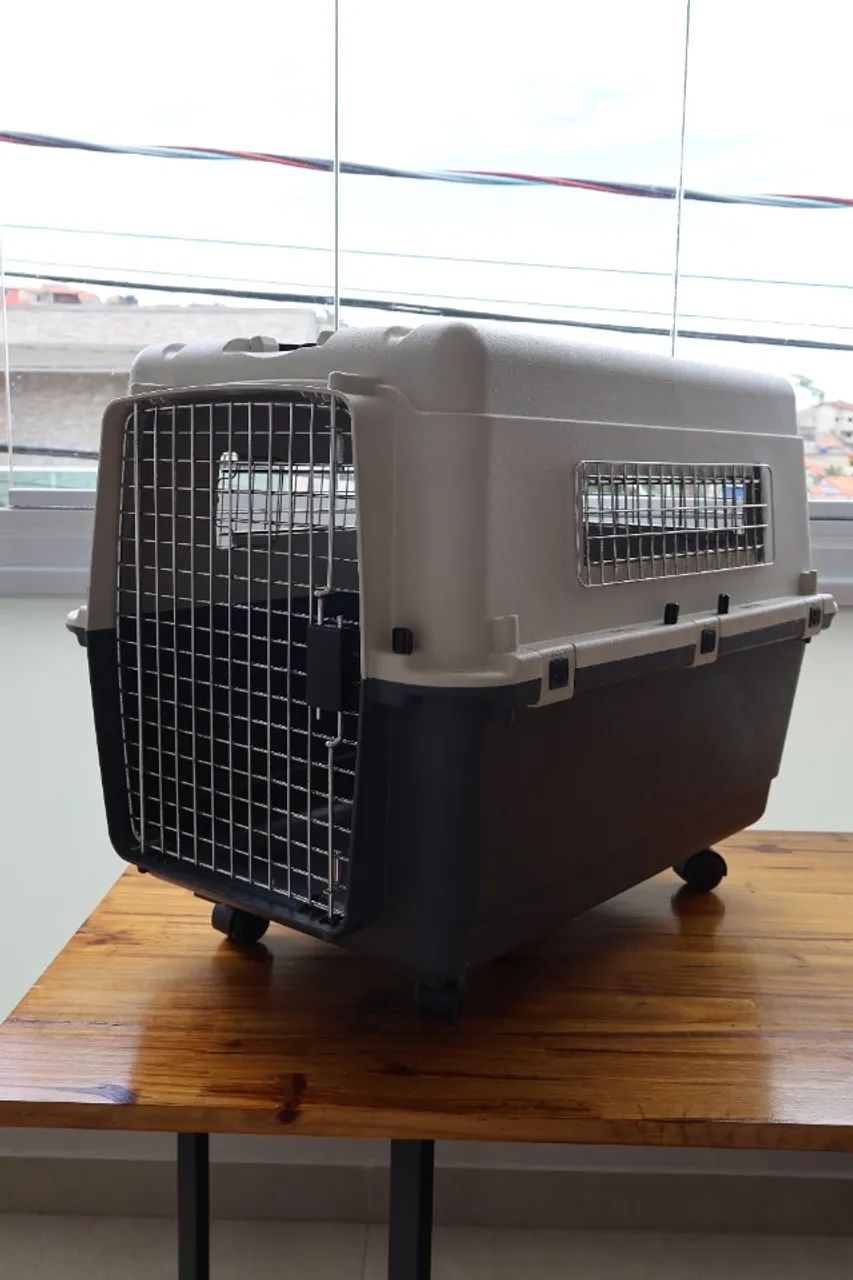 Caixa de Transporte para Cães e Gatos Gomoov Tamanho intermediário