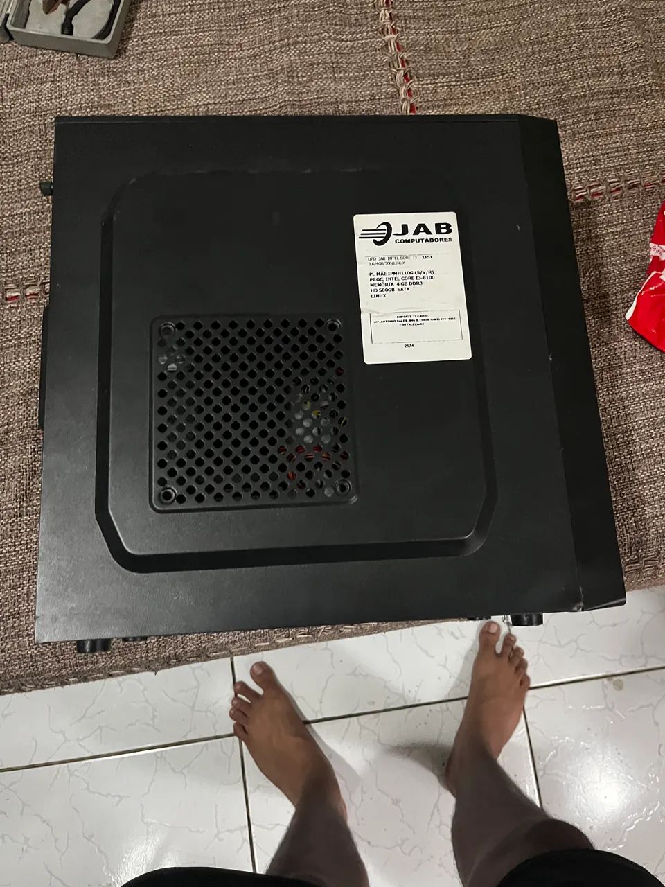 Gabinete de escritório com fonte bivolt 230w e leitor de dvd - Foto 3
