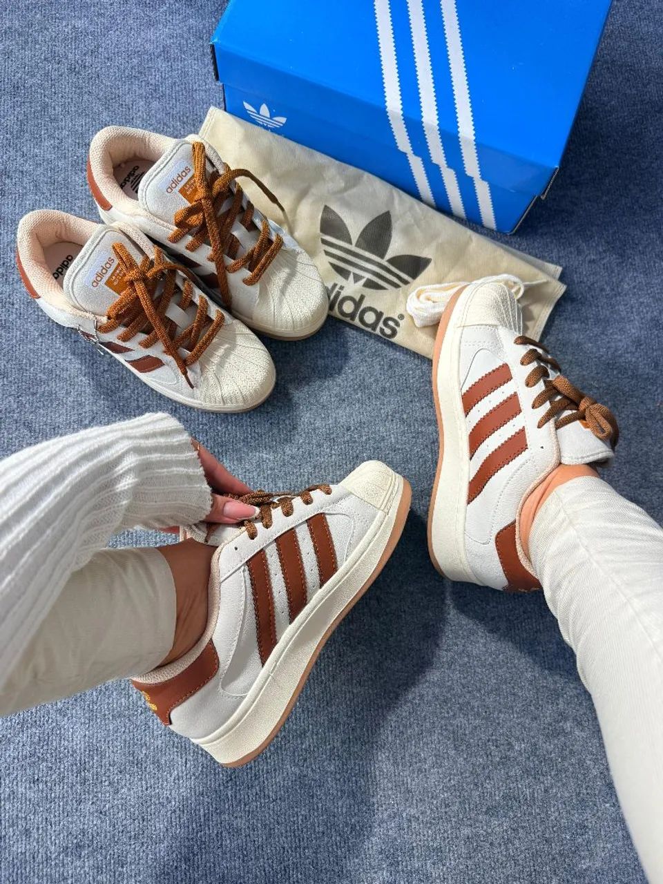 Tênis Adidas Super Star Plataforma  - Foto 4