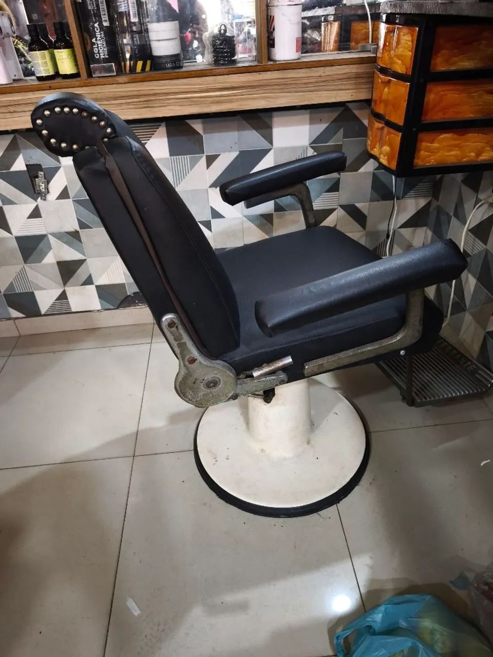 Cadeira de barbeiro ?