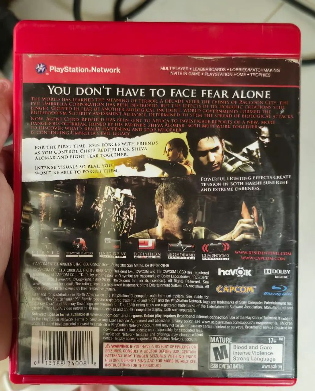 Resident Evil 5 - Ps3 (Faço olx pay) - Foto 2