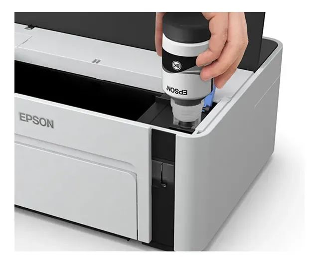 Epson EcoTank Monocromática M1120 - Branco - Foto 2