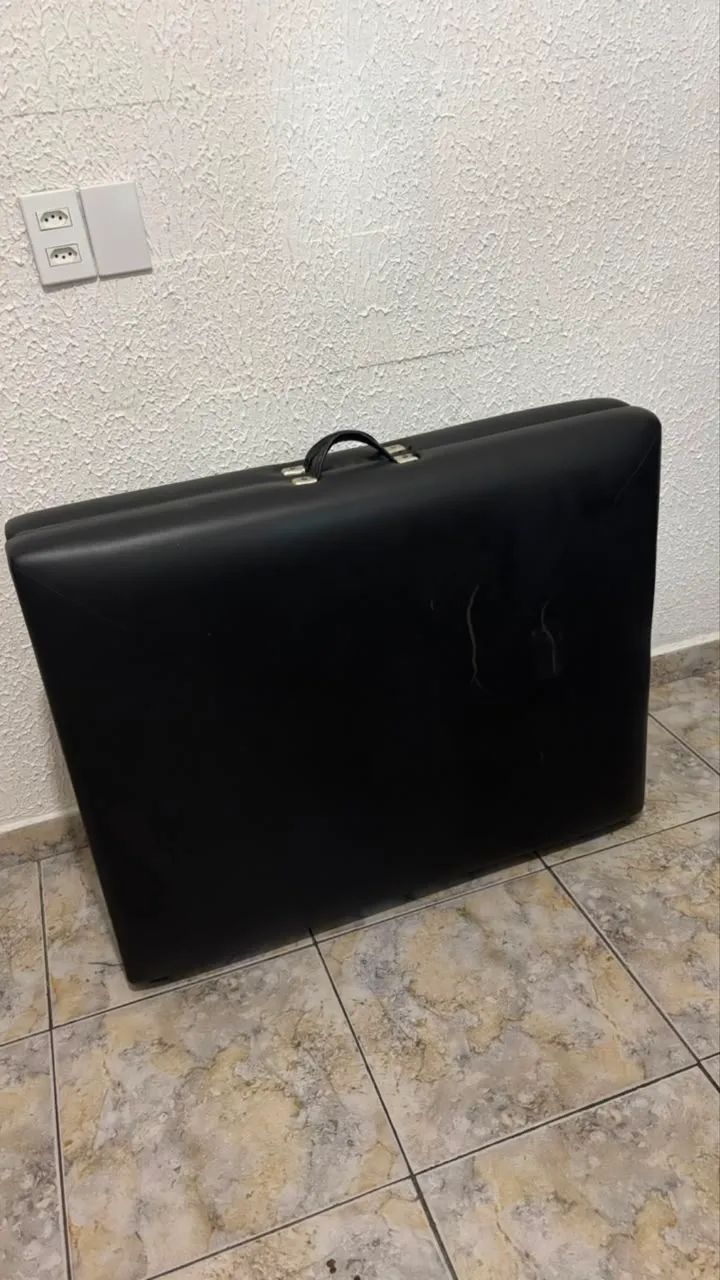 Maca de massagem com ajuste de altura. - Foto 3