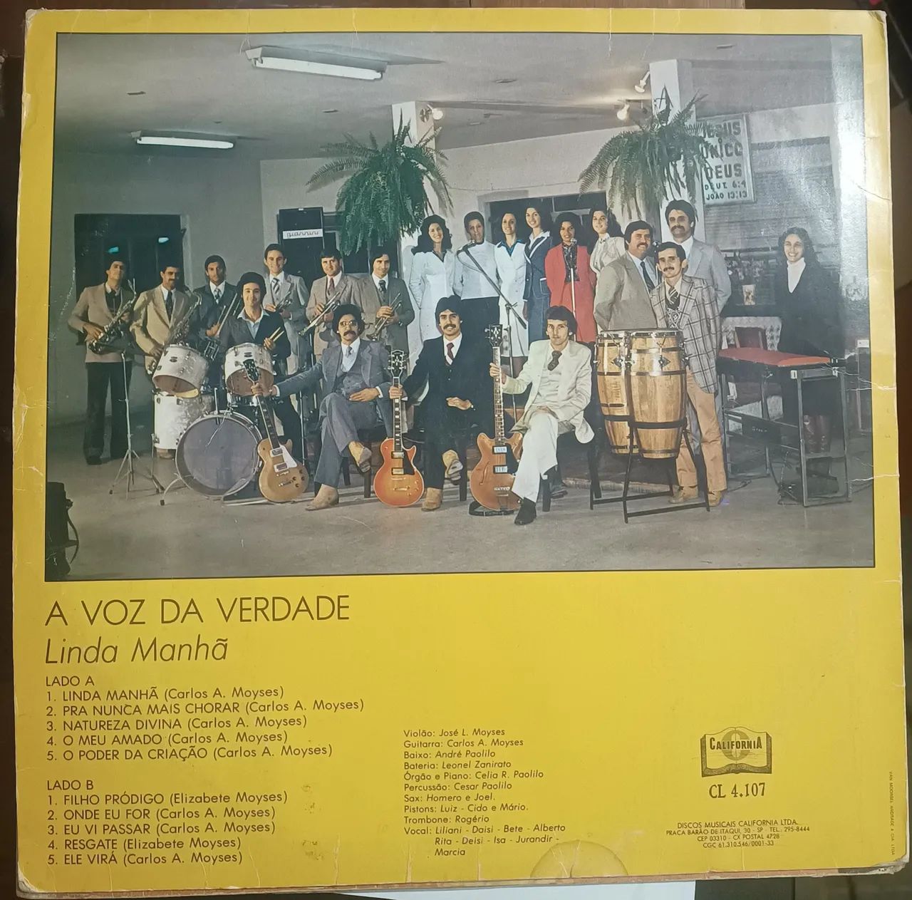 LP Voz da Verdade Linda Manhã  - Foto 2