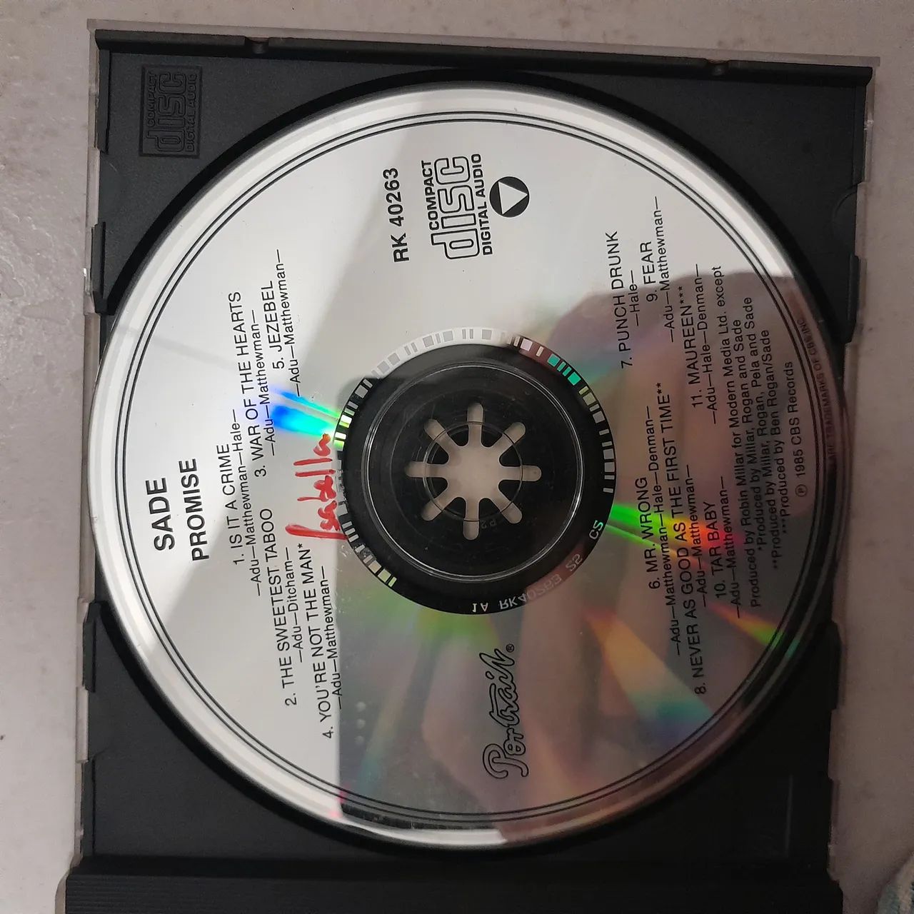 CD Sade Promise 1985 - Foto 3