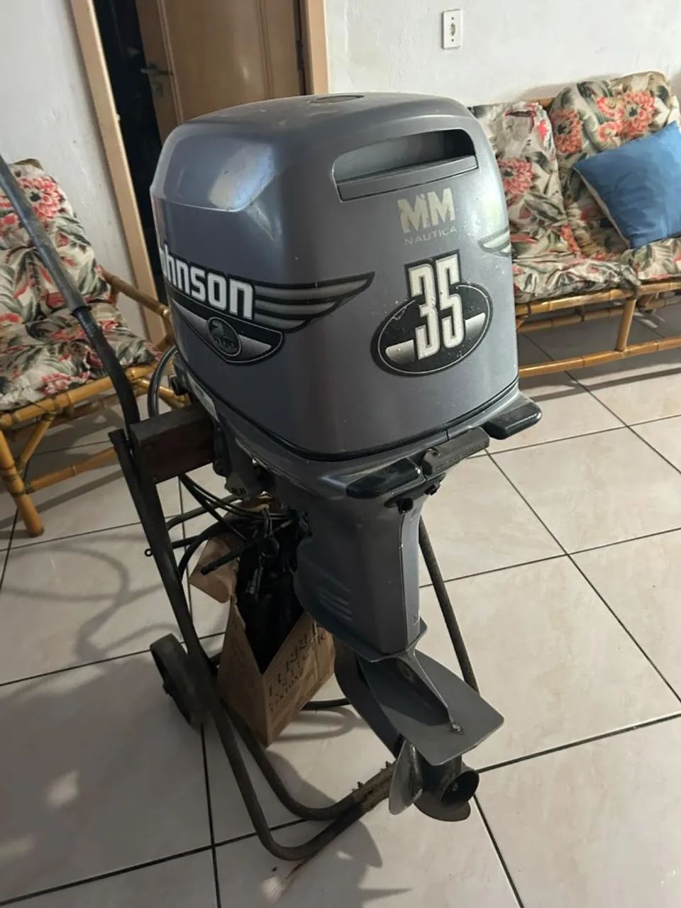 Motor de poupa 35hp - Foto 2