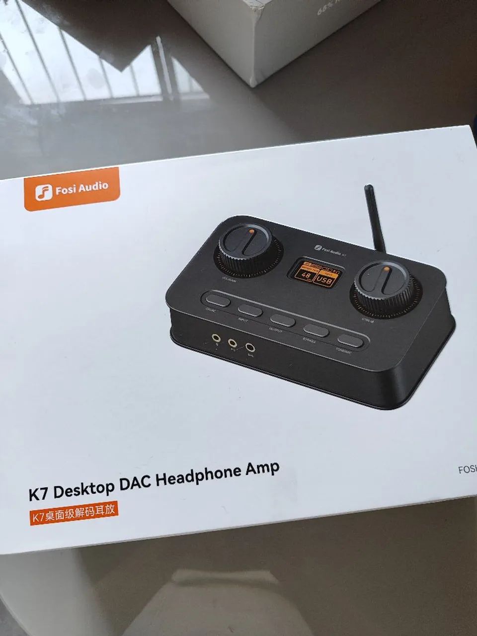 DAC K7 Fosi áudio 