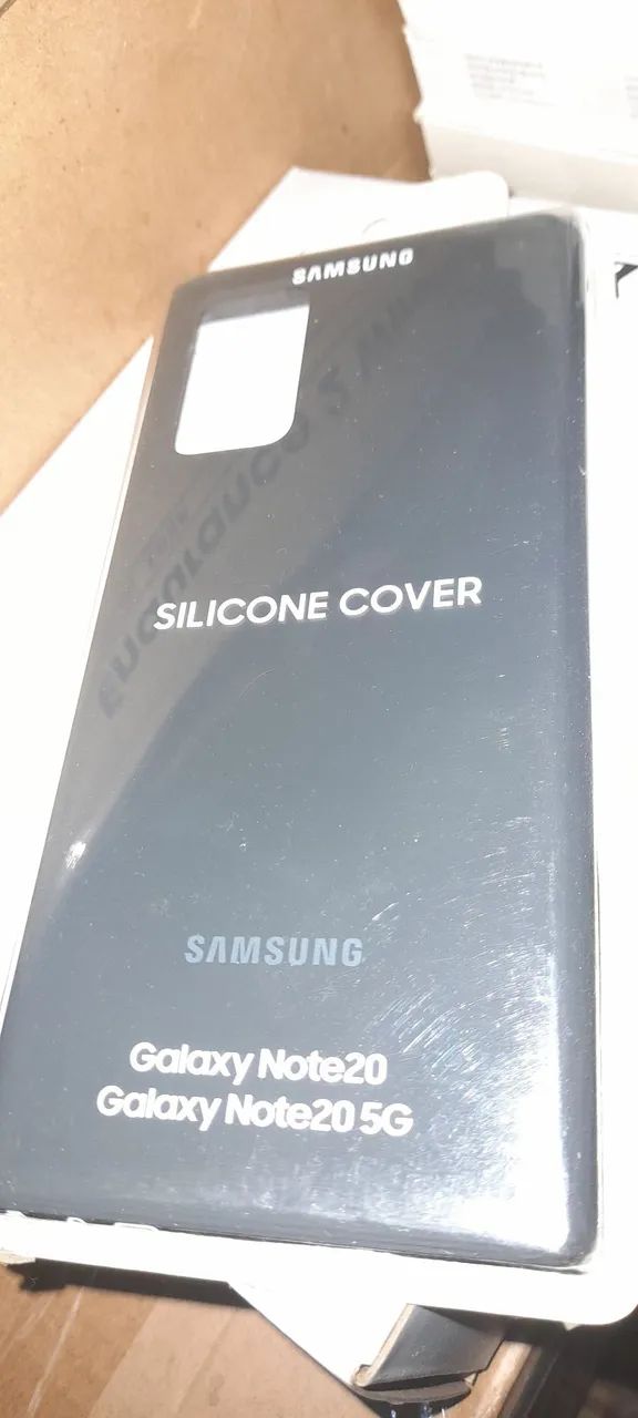 Capa silicone cover galaxy note 20 original