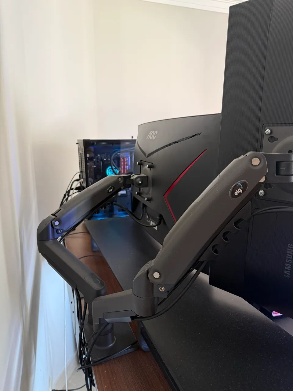 PC Gamer Completo + 2 Monitores (240Hz) | RTX 3050 + Setup Full ...