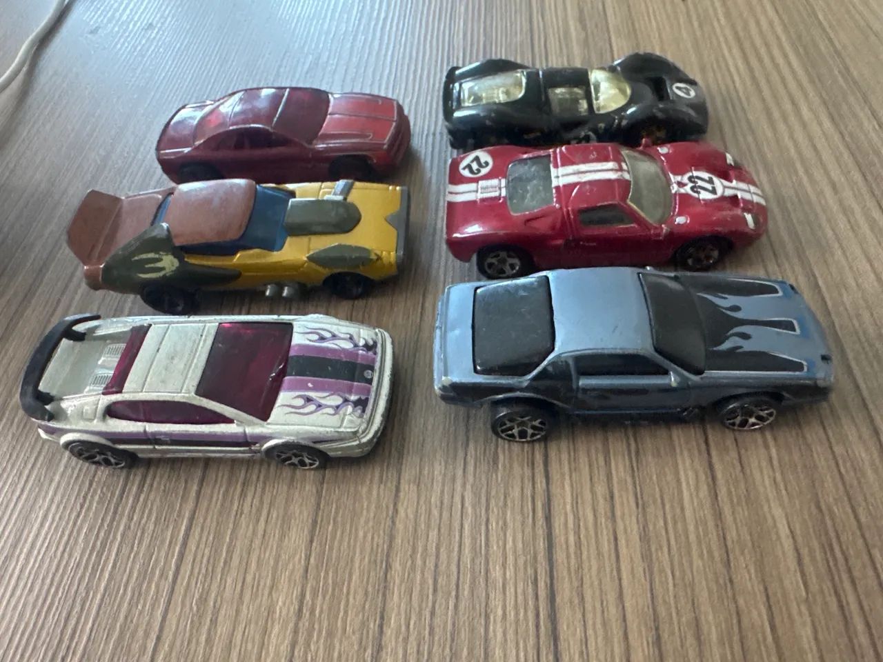 Kit com 6 Hot Wheels Originais Usados - Coleção - Foto 2