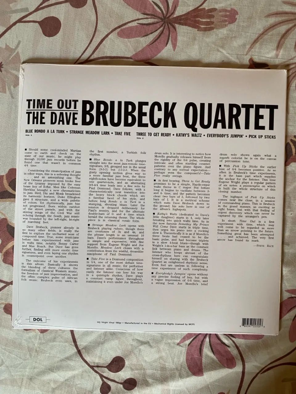 Dave Brubeck LP Vinil Time Out. - Foto 2