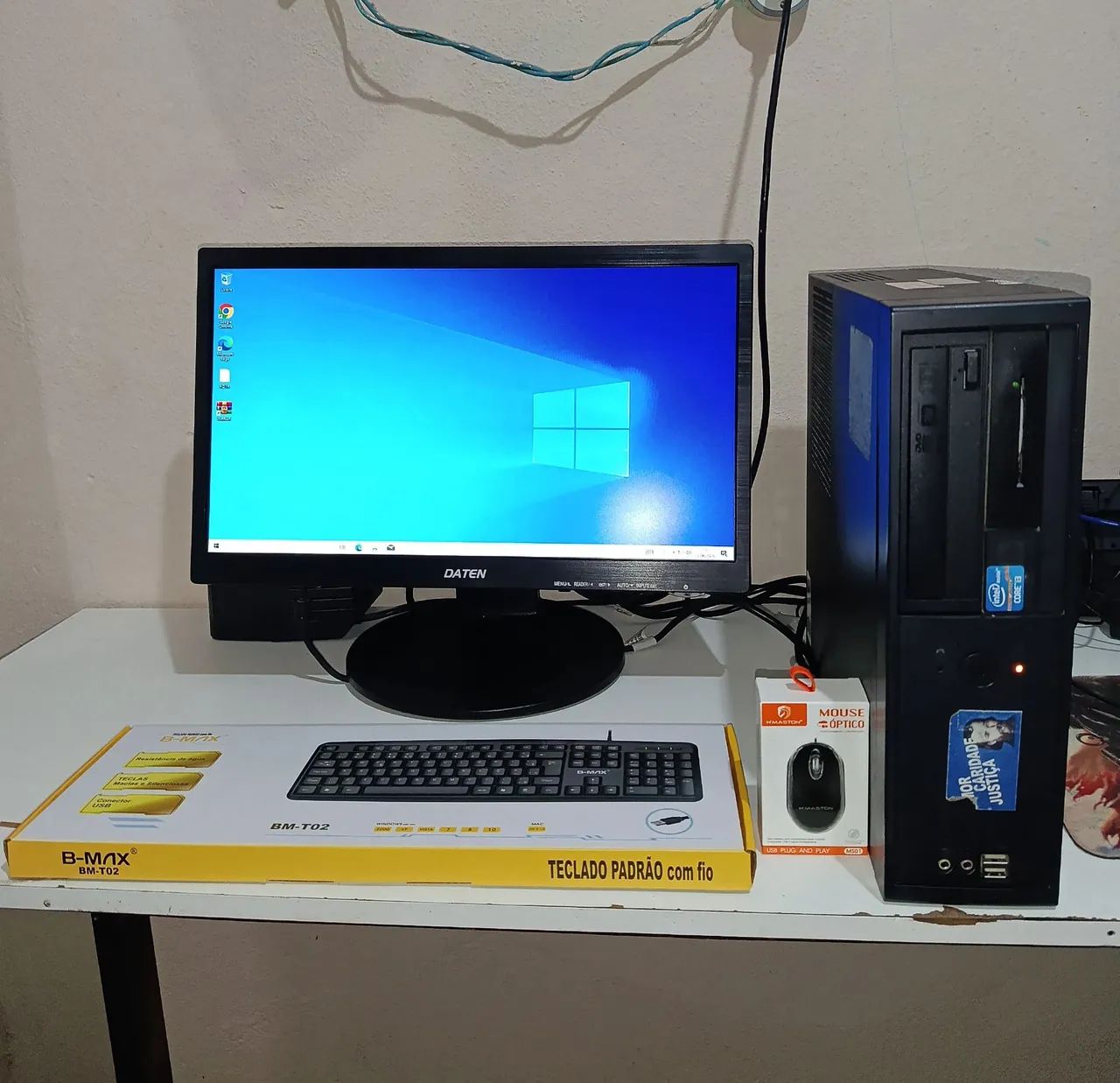 Computador optplex completo com monitor 19 polegadas, acompanha mouse e teclado novos . - Foto 3