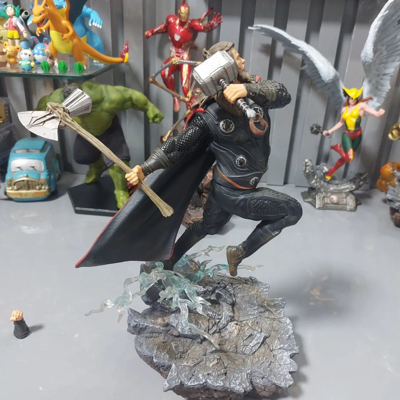 Estátua Thor- Vingadores iron Studios 1/10 (sem caixa) - Foto 4