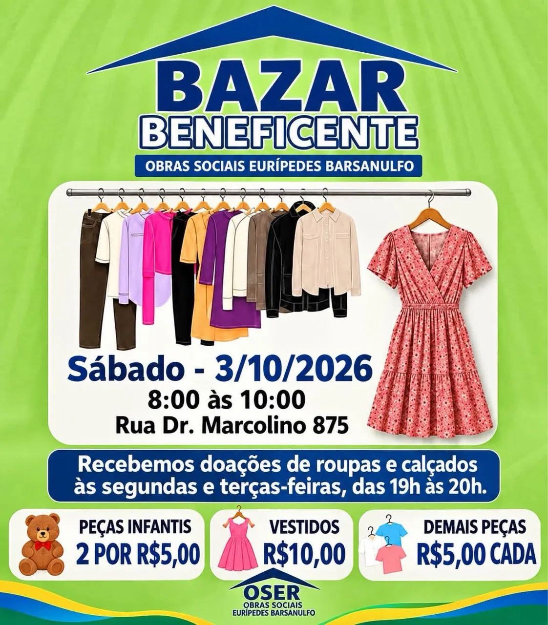 Bazar Centro Espírita Eurípedes Barsanulfo  - Foto 5