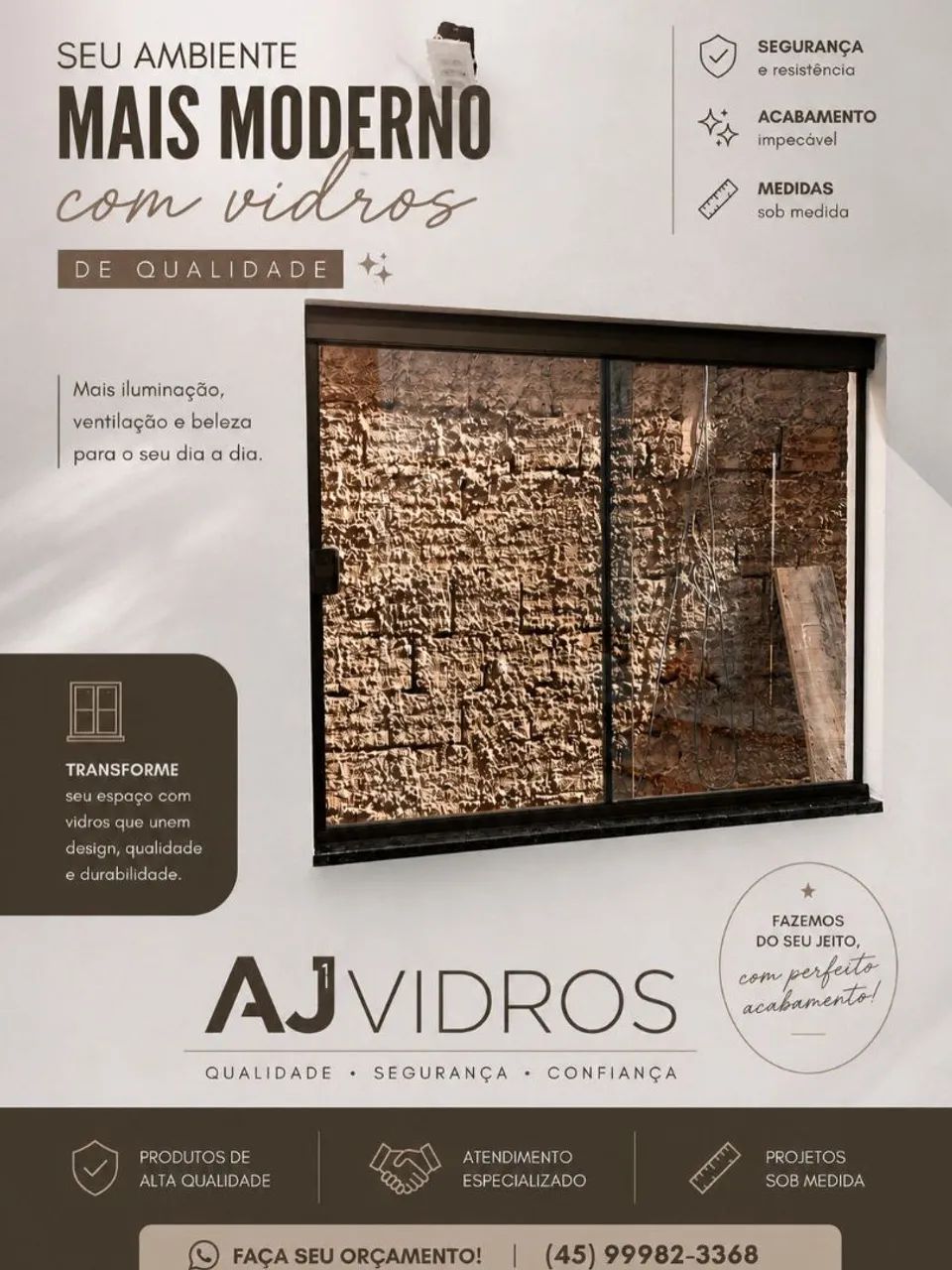 Vidraçaria AJ Vidros - Foto 4