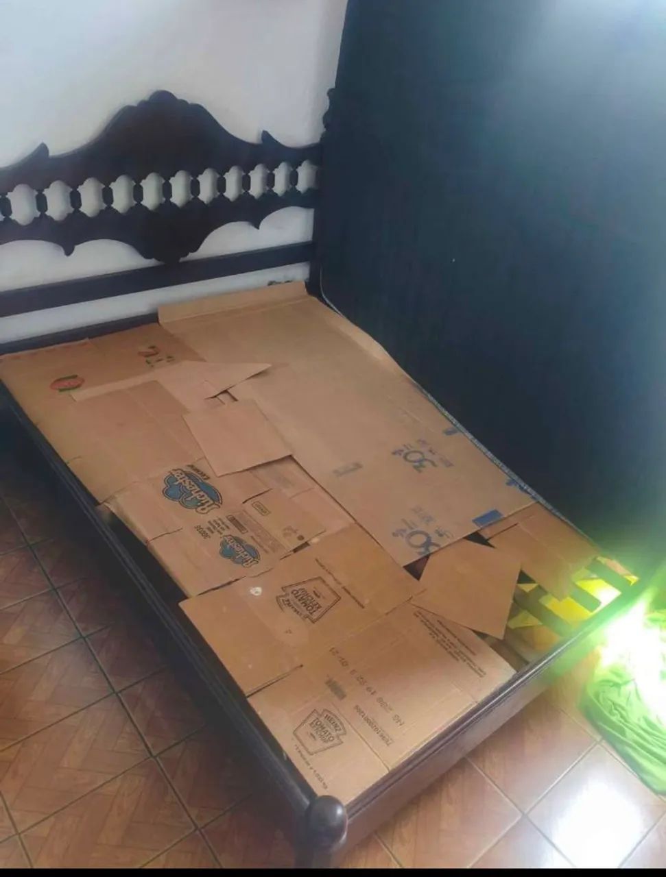 Cama antiga com coxão  - Foto 3
