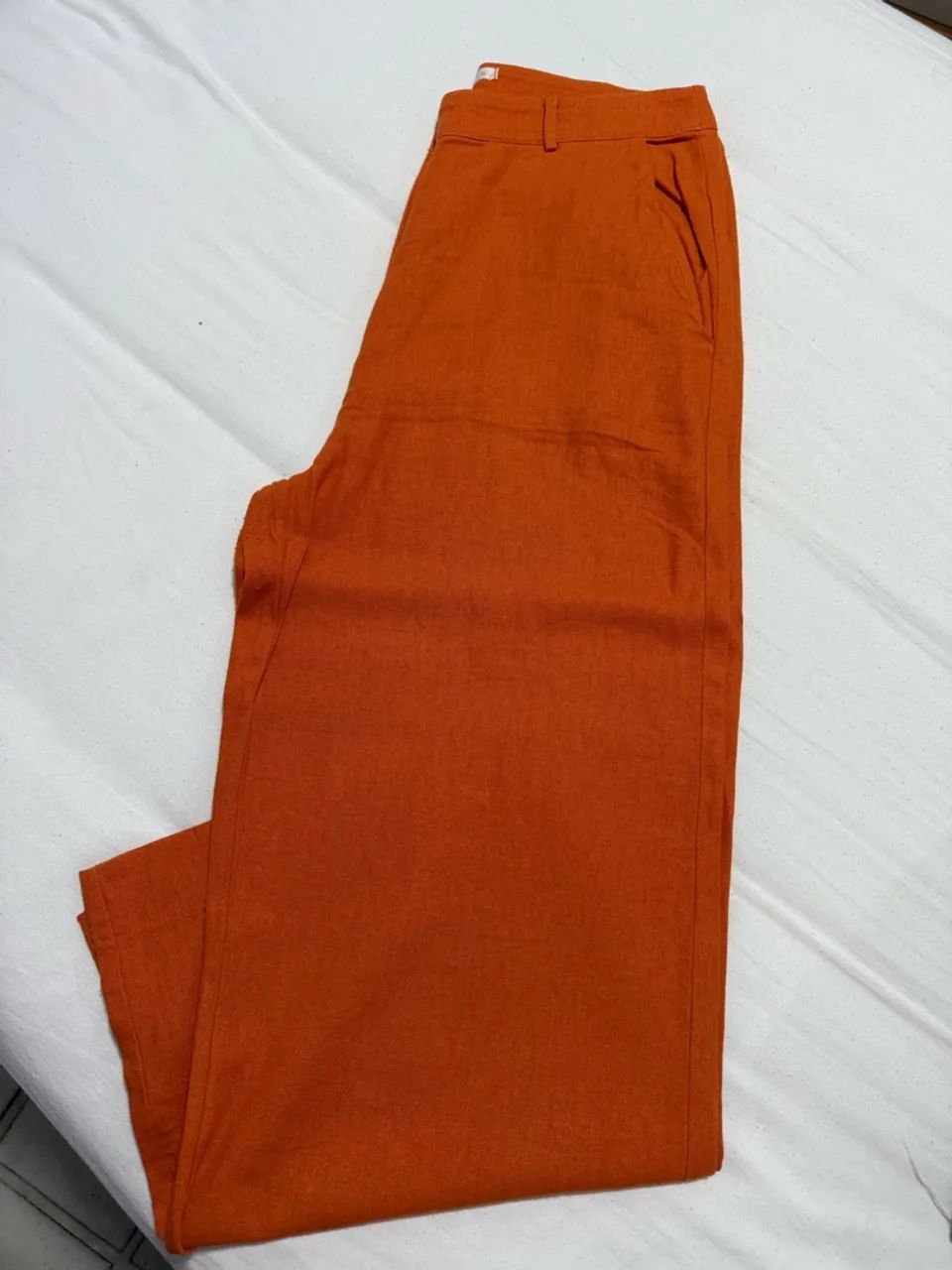 Calça de linho 36