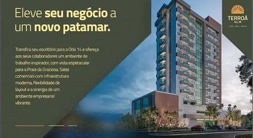 Ágio de flat moderno com 1 suíte no Terroà All In na Orla 14 - Foto 4