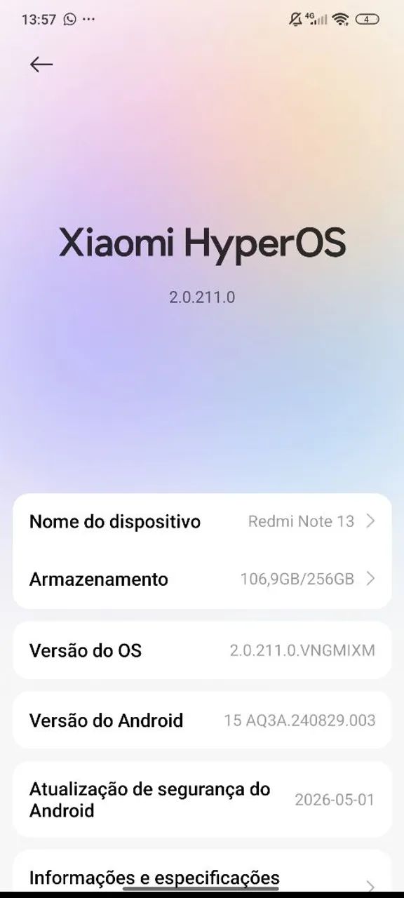 Xiaomi redmi note 13  - Foto 4