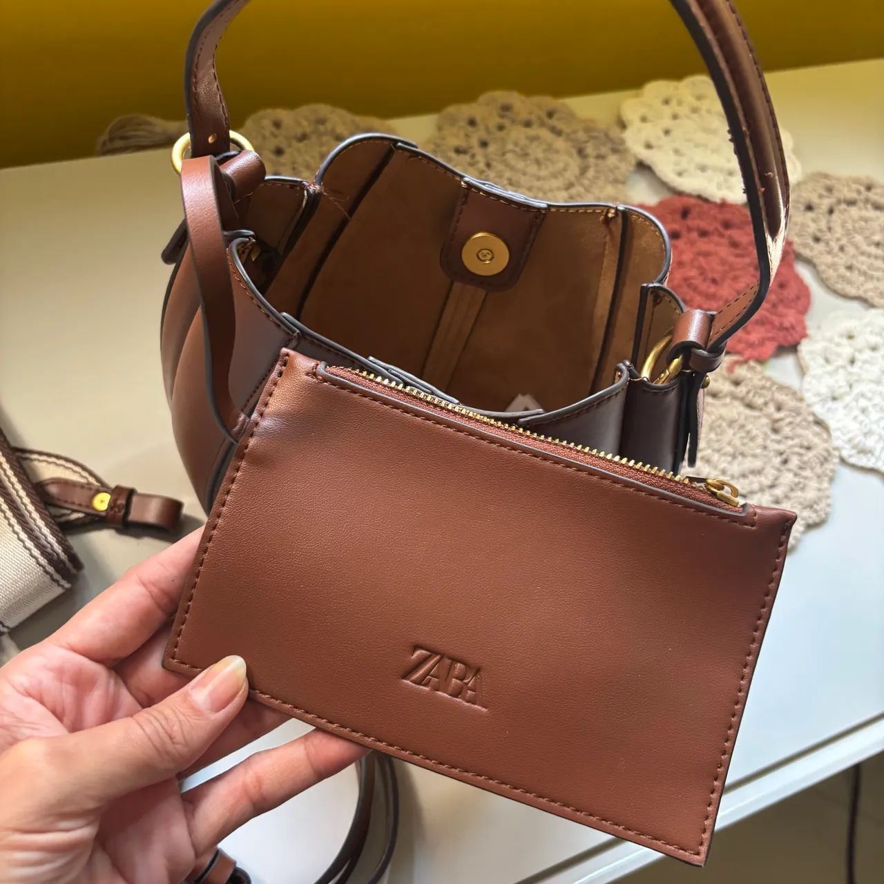 Bolsa 3 alças ZARA - Foto 2