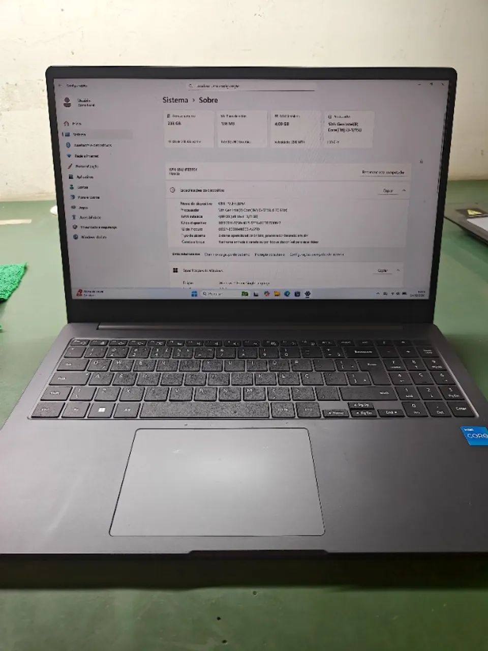 Notebook Samsung Book2 Intel Core i3 com SSD - Estado de Novo - Olxpay