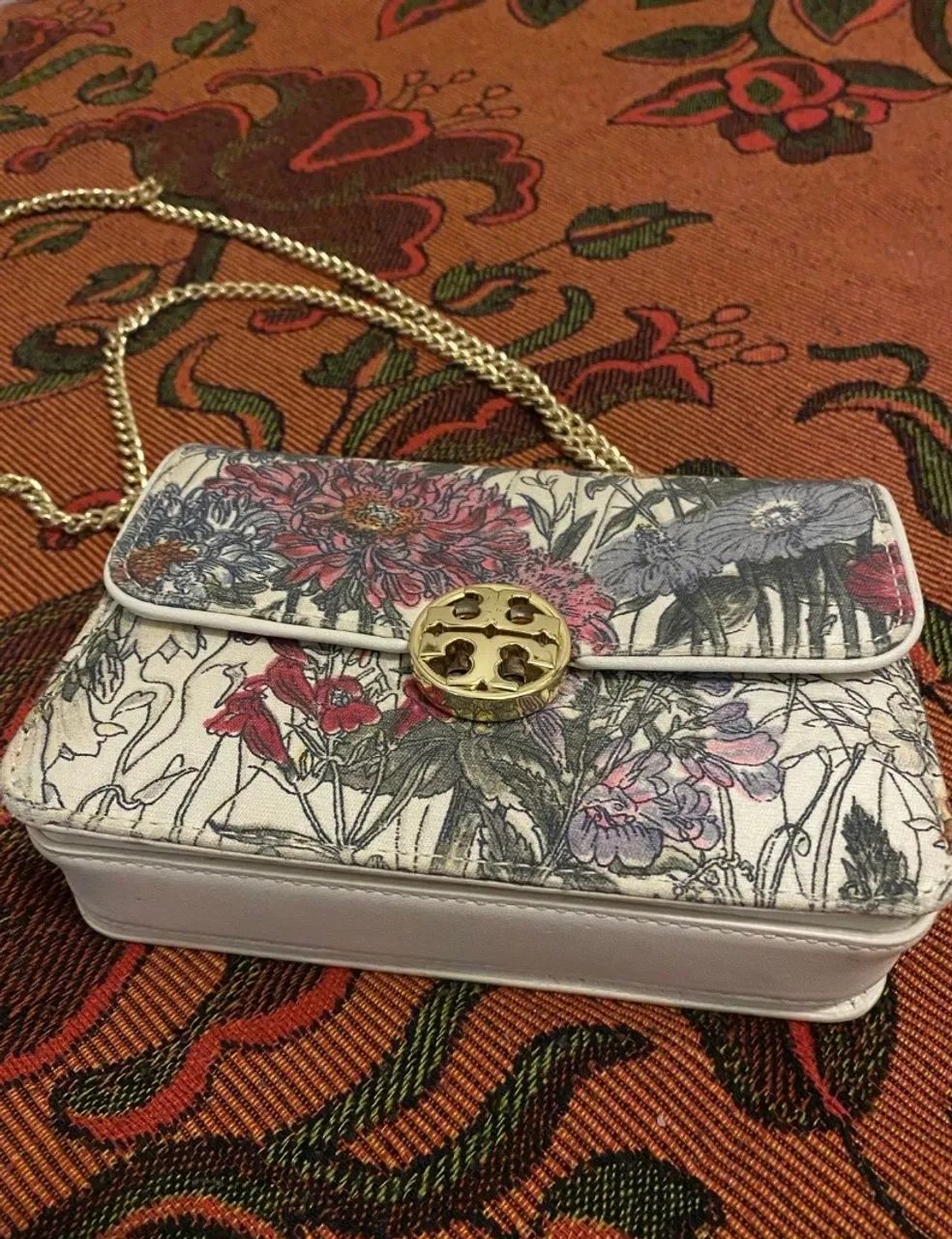 bolsa tory burch floral original  - Foto 3