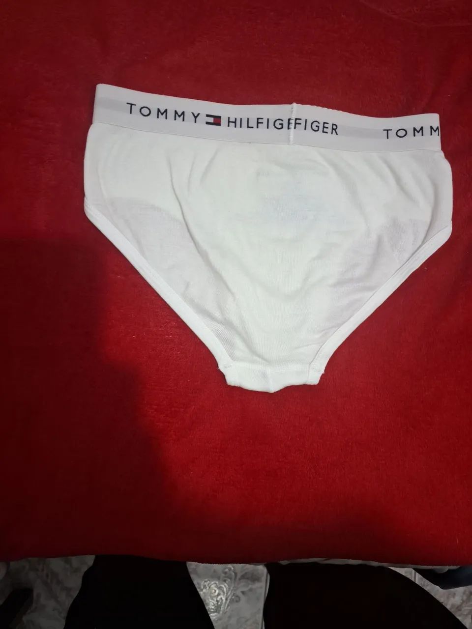 Cueca Tommy Hilfiger Com Abertura Bramca M - Foto 4