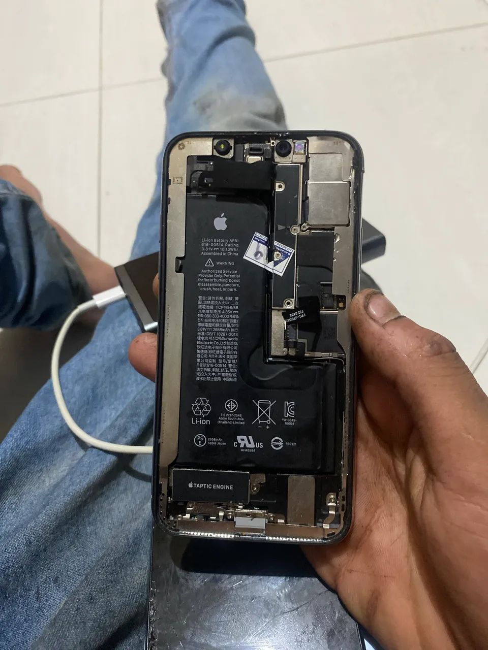 iPhone XS para uso de peças 