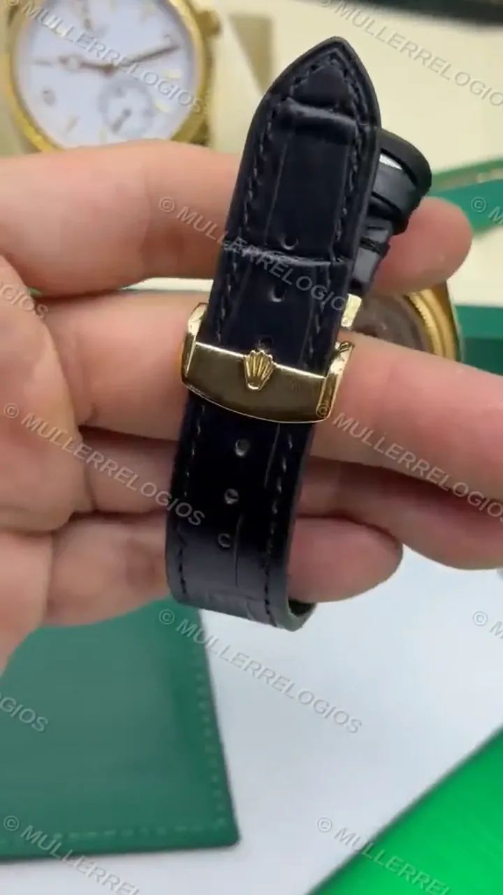 Rolex Vintage 1908 Clone Automático + Caixa Rolex - Foto 3