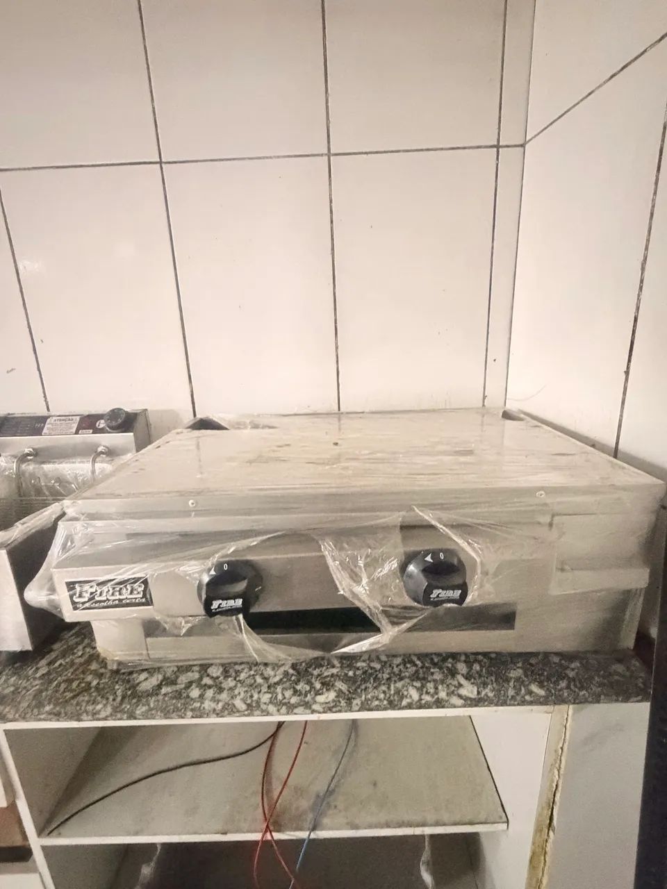 Chapa a gás nova 