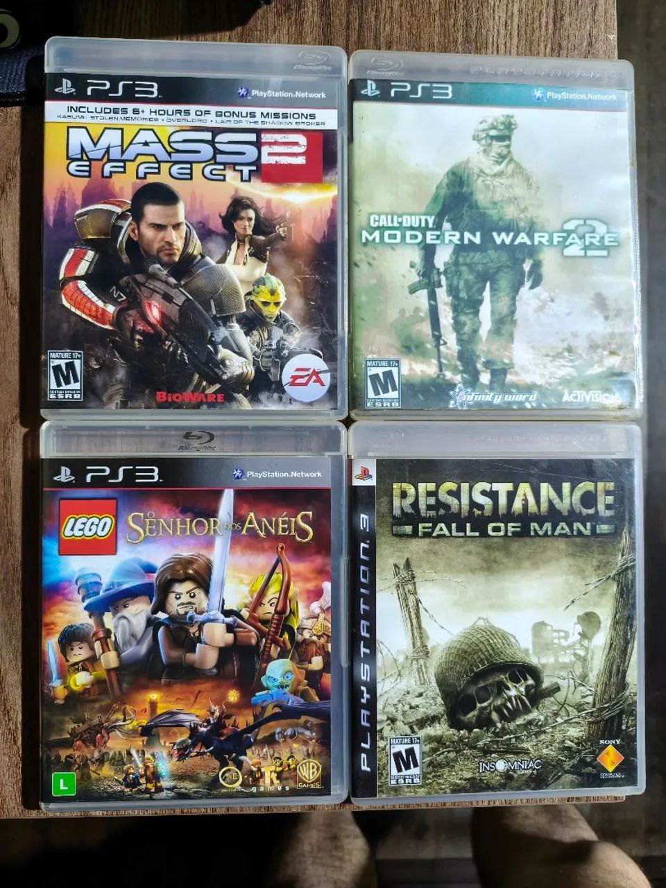 4 Jogos ps3 variados - Jogos de Vídeo Game - Jardim Centenário