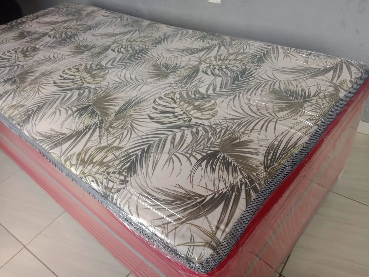 Cama de solteiro de espuma alta - Foto 5