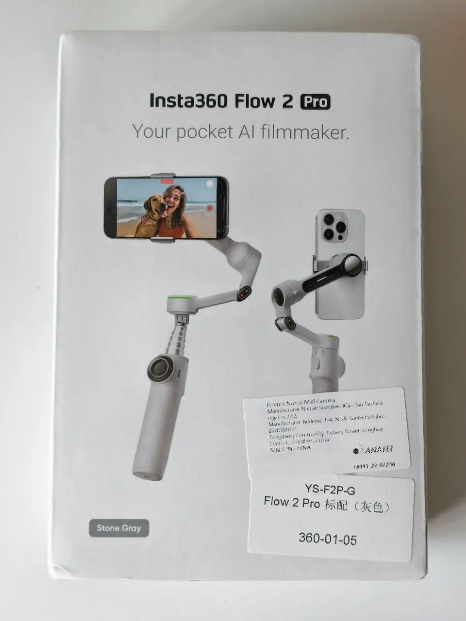 Insta360 Flow 2 Pro nova lacrada - Câmeras e Filmadoras - Urânia