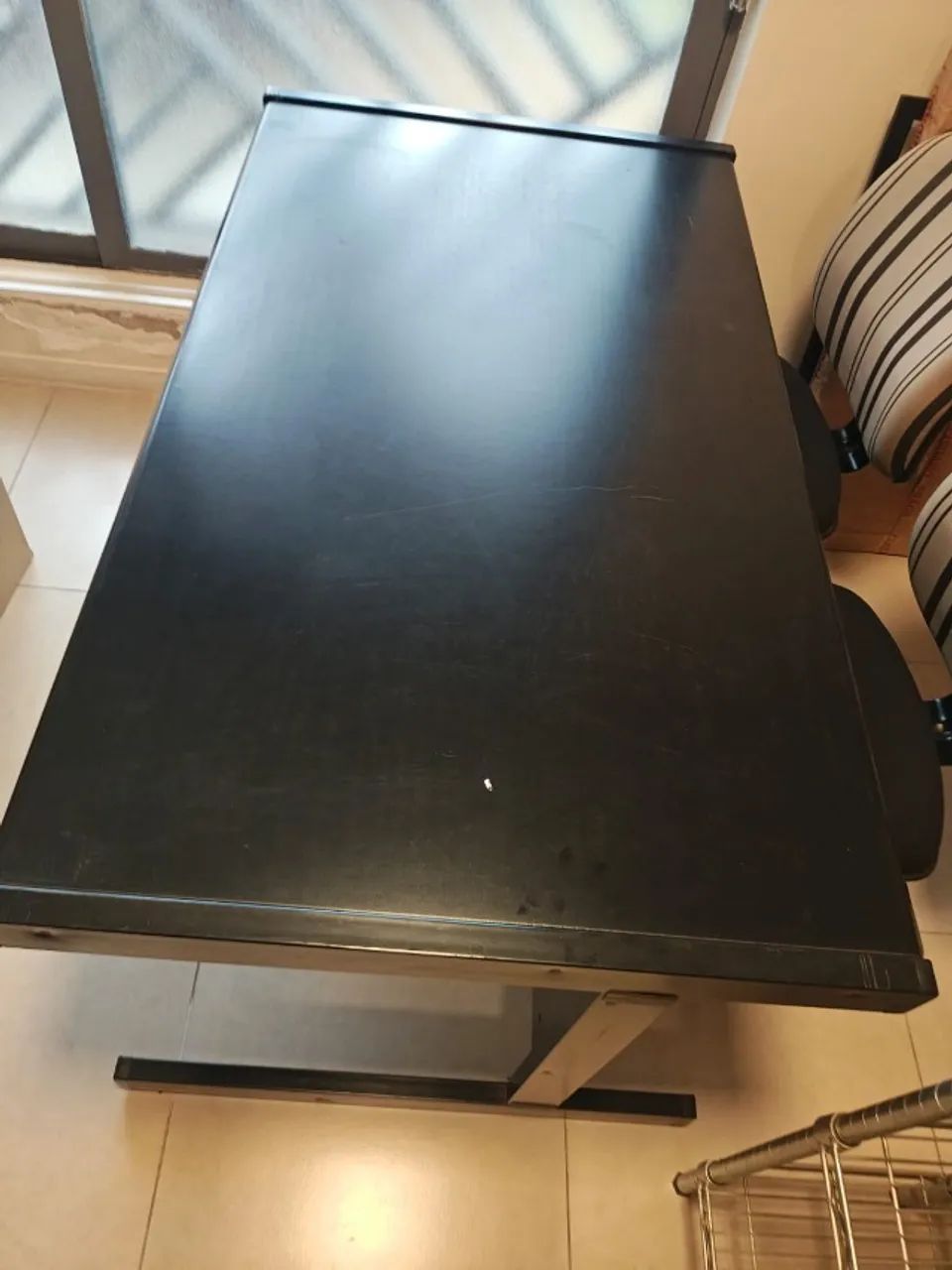 Mesa escritório preta - Foto 2