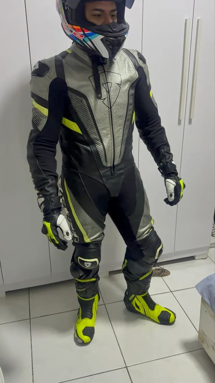 Macacão motociclista revit spifire 52 - Roupas Esportivas - São