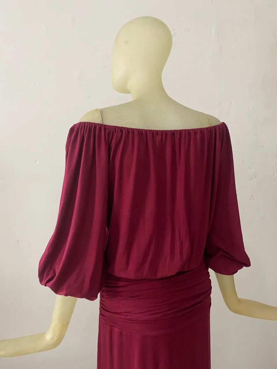 Vestido longo Marsala Atten  TAM P/m  - Foto 3