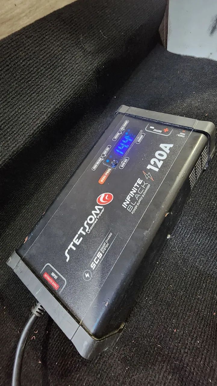 Fonte automotiva Stetsom Infinit Black 120 Amperes