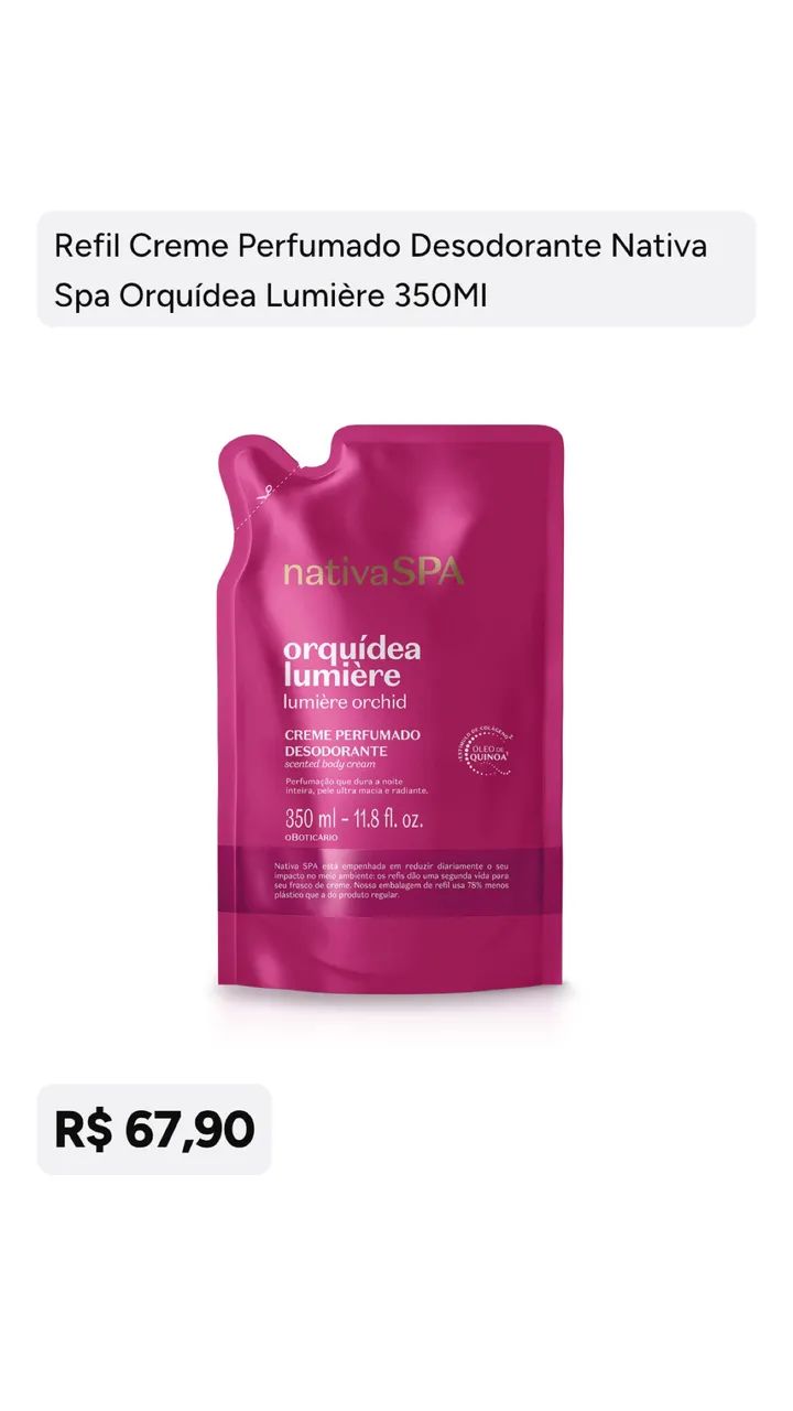 Produtos de beleza Boticário 