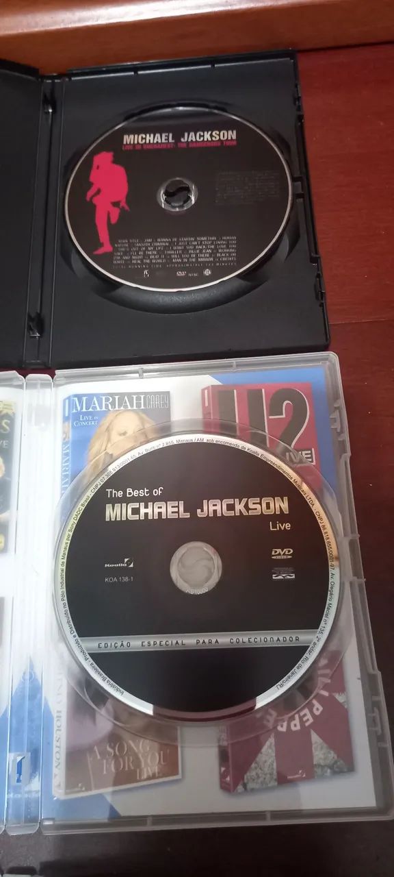 3 DVD Michael Jackson Lote - Foto 4