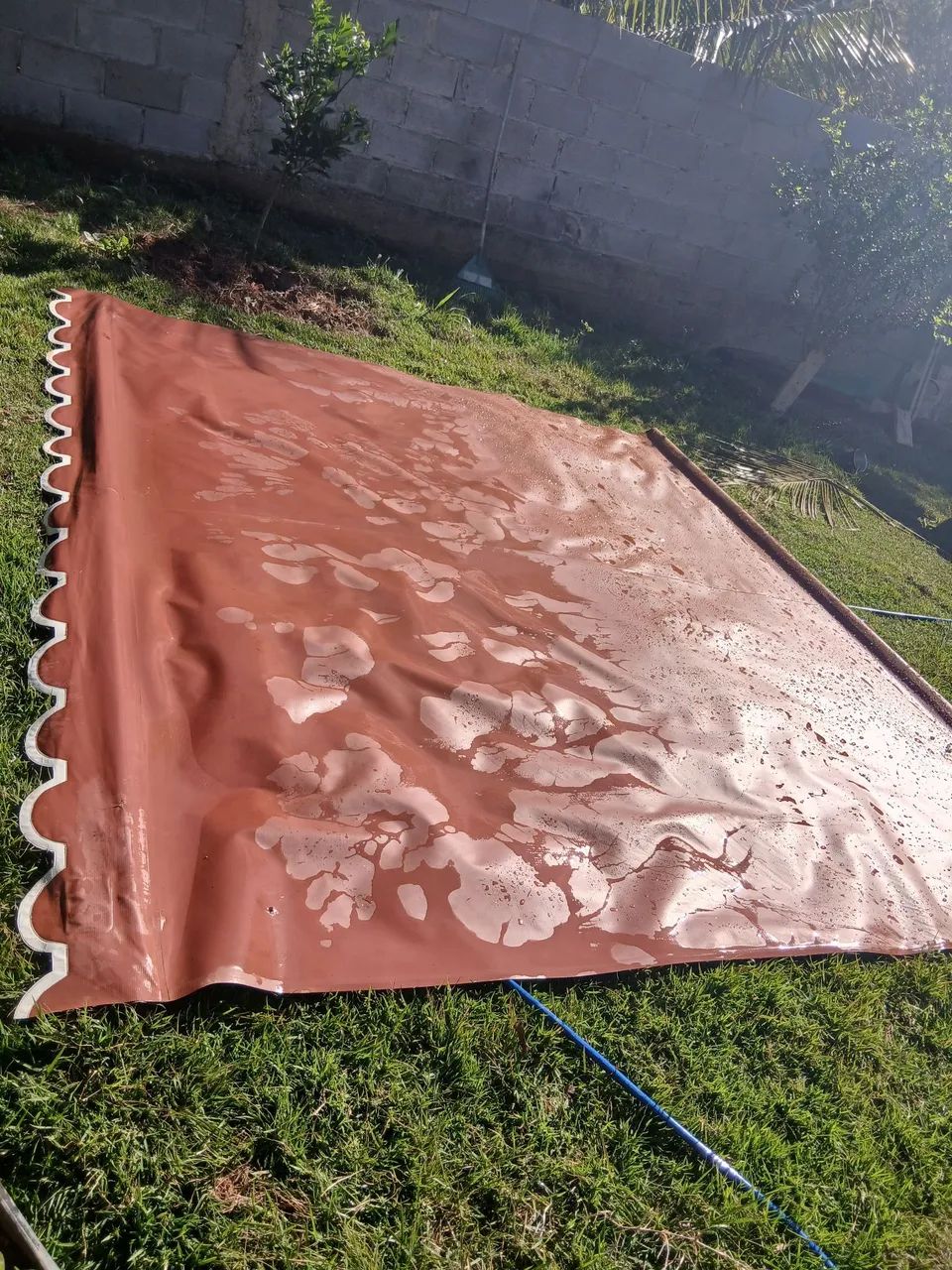 Toldo de lona com 2 braços e molas - Foto 2