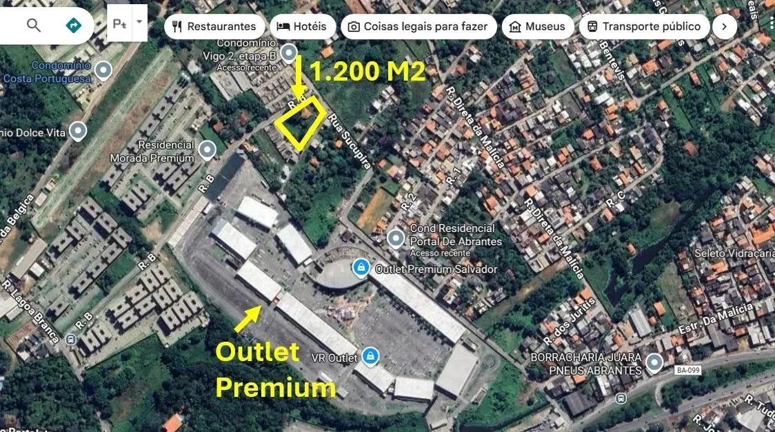 Venda - Terreno Plano | 1.200 M2 | Murado | Esquina | Abrantes