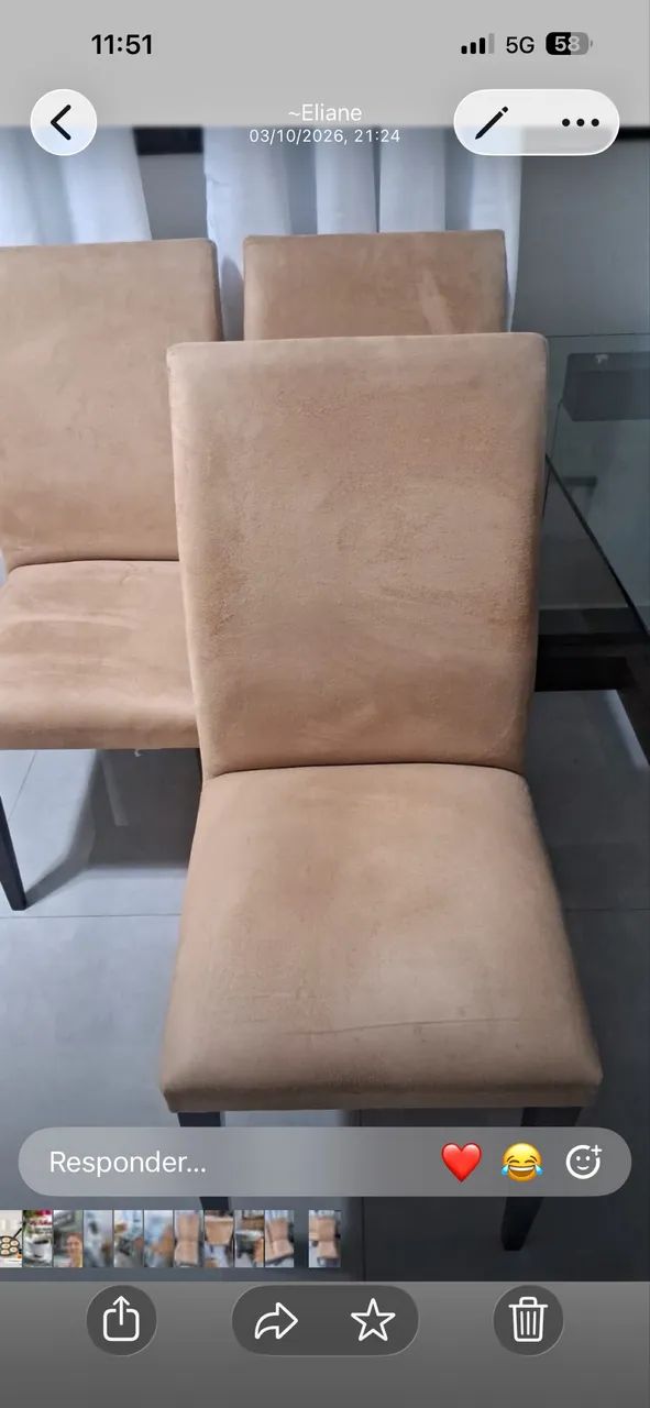 Mesa de jantar com 6 cadeiras  - Foto 4