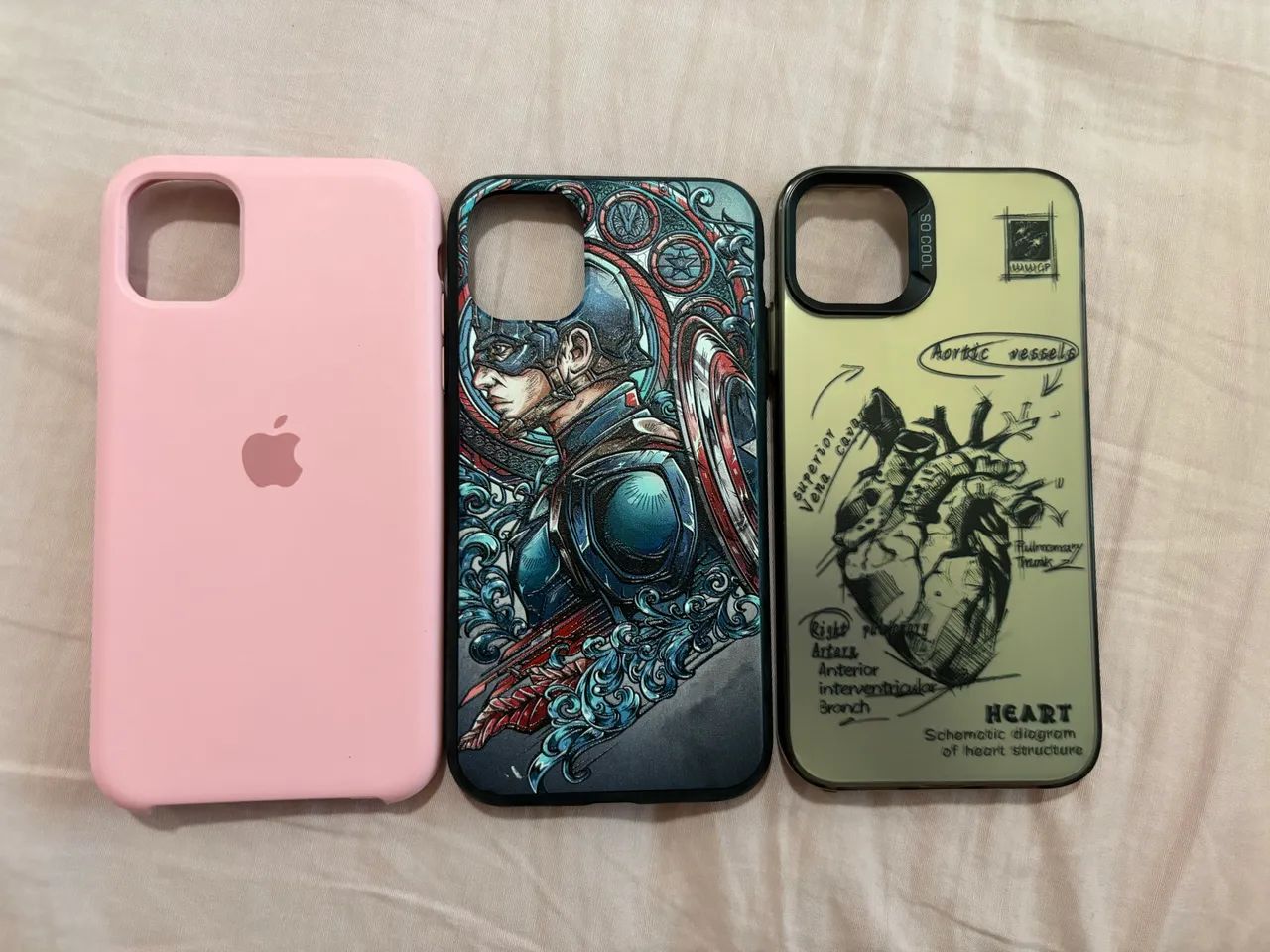 Capinha iPhone 11- valor p/ todas