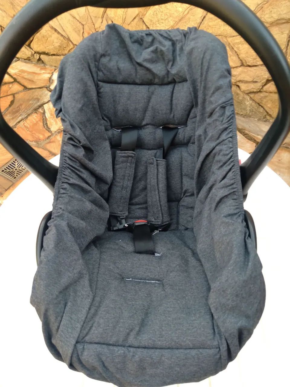Carrinho de bebê KIDDO 3 peças berço + Moisés  - Foto 4