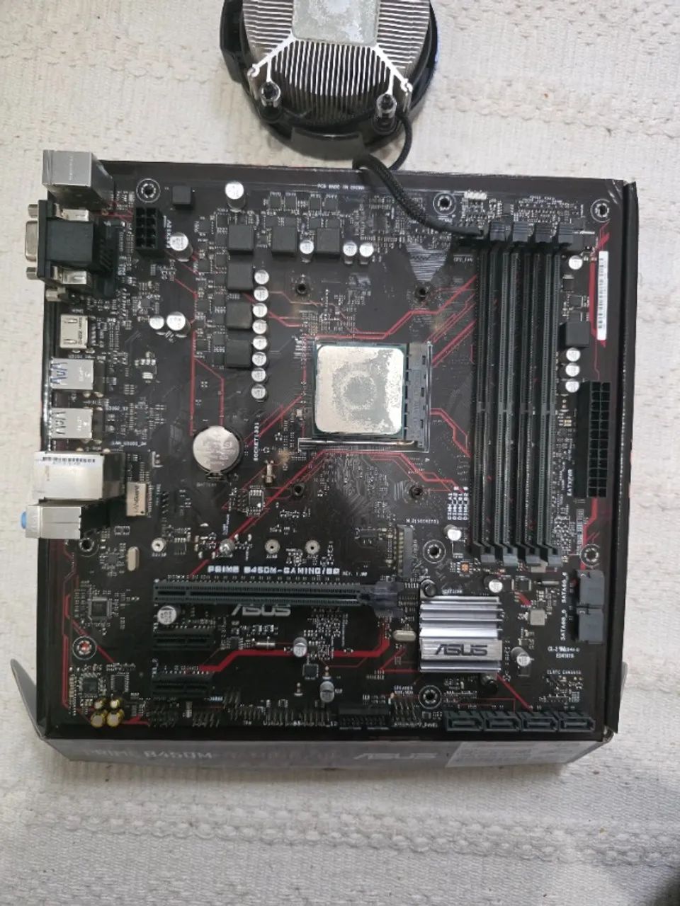 Kit Upgrade ASUS B450M + AMD Ryzen 5 5600G - Peças de Hardware