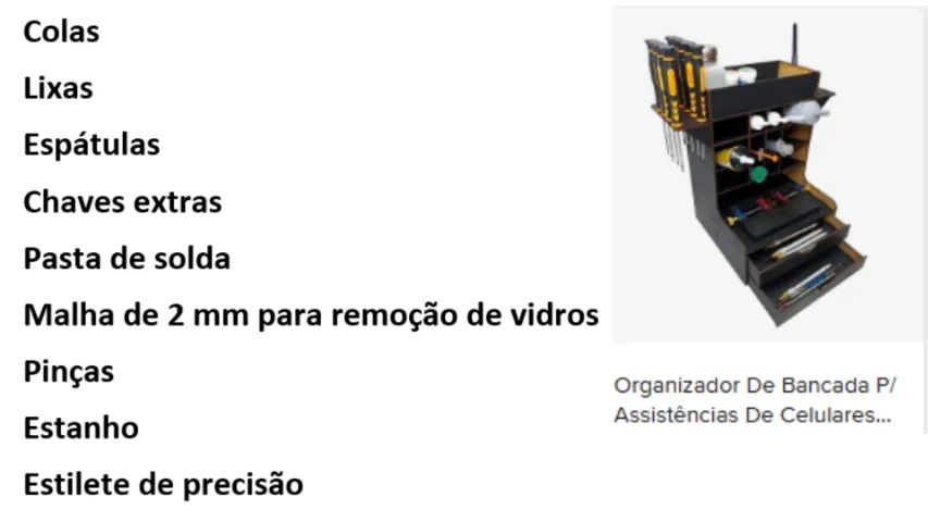 equipamentos para reparo de celular - Foto 2