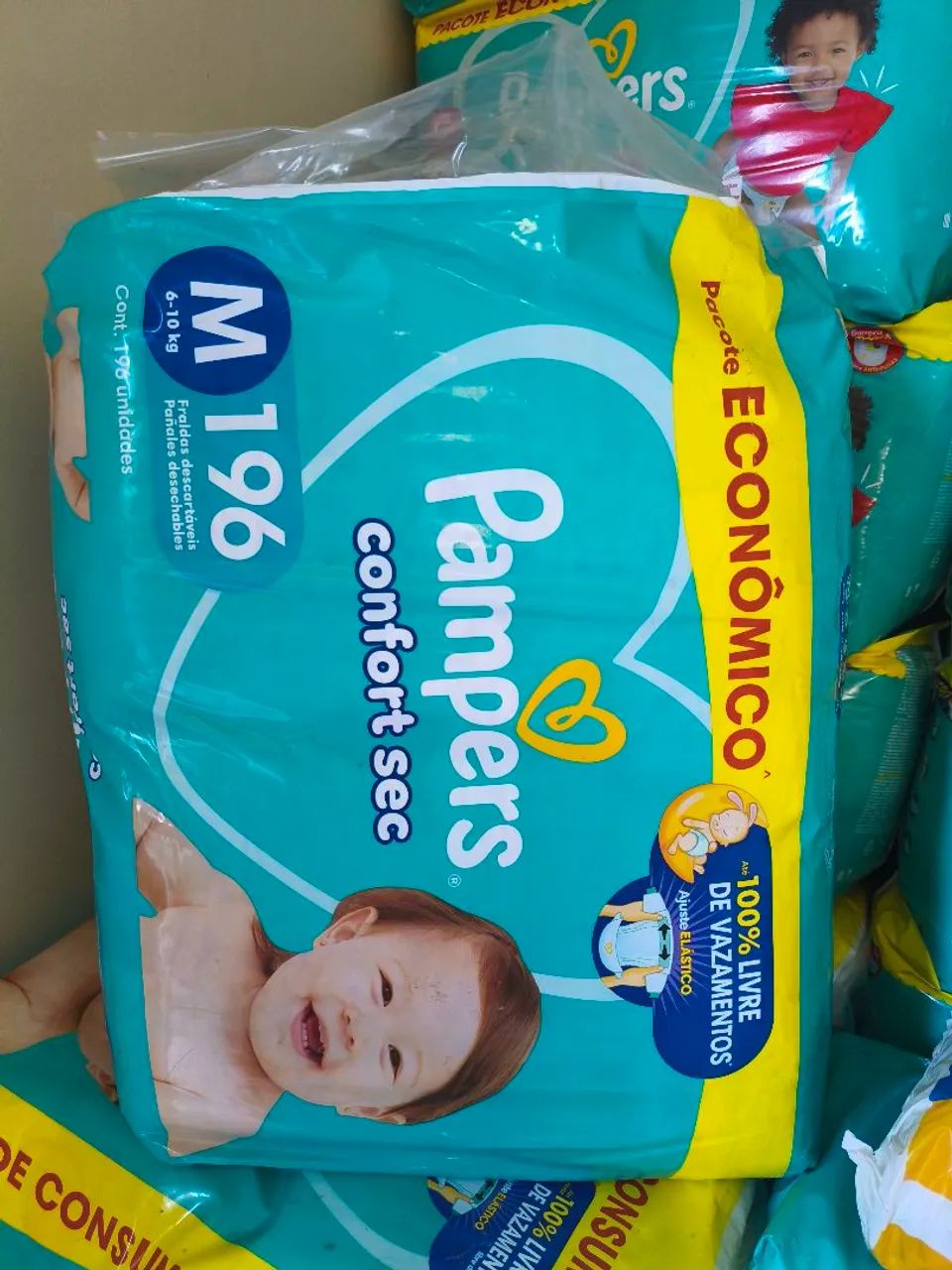 Fraldas Pampers Confort Sec Tam:M
